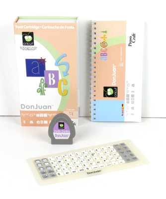 Cricut Don Juan Cartridge Provo Craft Unknown Link Status Used