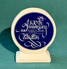 Rare Haeger, Randall Advertising Vase SAF 100th Anniv '84 Floriculture Ctr 5.25"