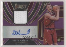2019-20 Panini Select Rookie Jersey Purple Prizm 95/99 Dylan Windler Auto 9hx