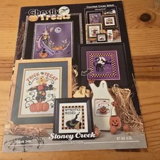 Stoney Creek Counted Cross Stitch Pattern Booklet "Ghostly Treats" Book 349