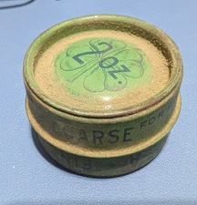 Vintage Clover Brand Valve Grinding Compound 2oz Collectible Tin MANCAVE tool