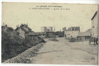 SAINT SEBASTIEN (23) - Avenue de la Gare