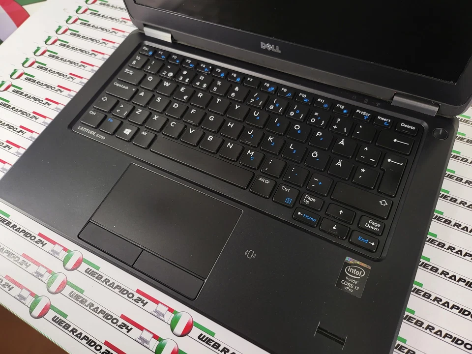 NOTEBOOK DELL LATITUDE E7250 12" CPU INTEL CORE i5-5300U RAM 4GB SSD 128GB WIN11 - Immagine 3 di 4
