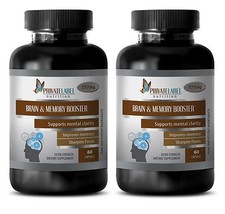 Memory pills - BRAIN  MEMORY BOOSTER FORMULA - mood enhancer supplements - 2B