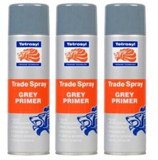 Tetrosyl Grey Primer Trade Aerozol Regulowana dysza Farba w sprayu 500ml X3