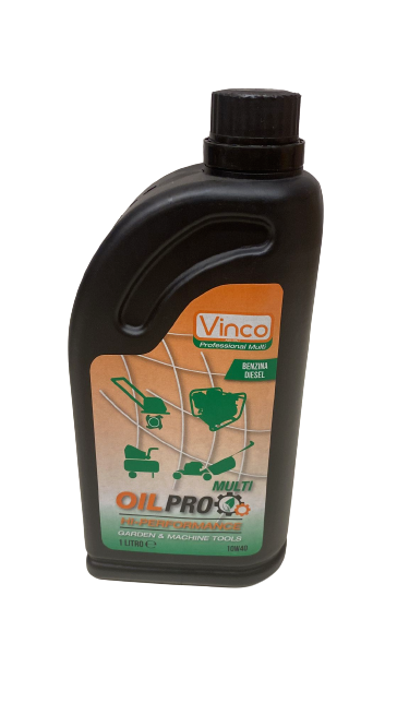 OLIO MOTORE 10W40 1 LITRO VINCO PRO MULTI MOTORI COD. 60001