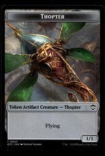 Thopter 27   Treasure 18 Token MTG Outlaws of Thunder Junction NM X1
