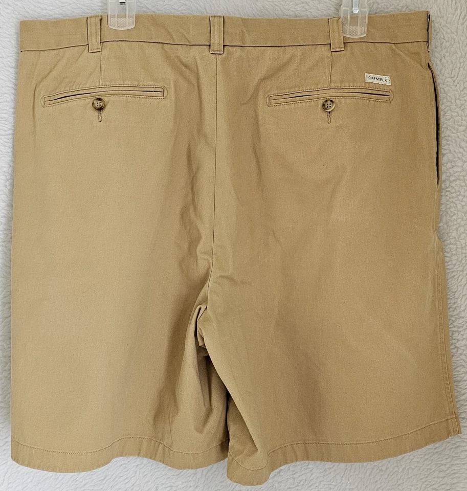 Pantalones cortos Daniel Cremieux para hombre talla 42 plisados delanteros Foto 4 de 4