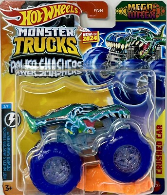 Hot Wheels Monster Trucks Mega-Wrex Power Smashers 2/7