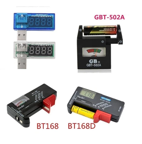 Universal AA AAA C D 9V 1.5V Button Cell Battery Volt Tester Checker Indicator S