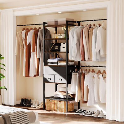 Rolling Clothes Storage Organizer Clothes Rack Walmart In Store