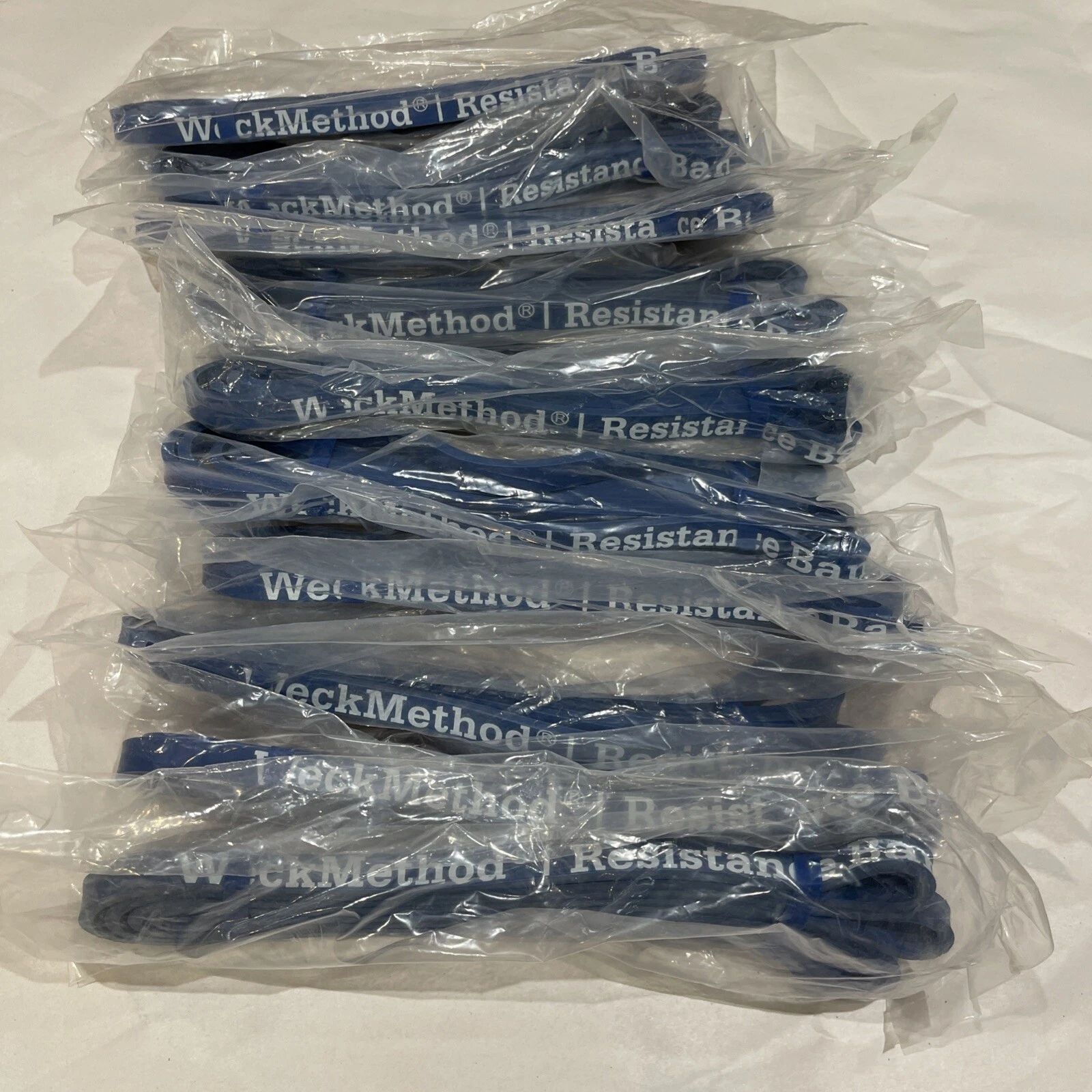 Qty 10 New WeckMethod 1/2" Blue Resistance Bands 44" Workout Fitness Exercise
Opens in a new window