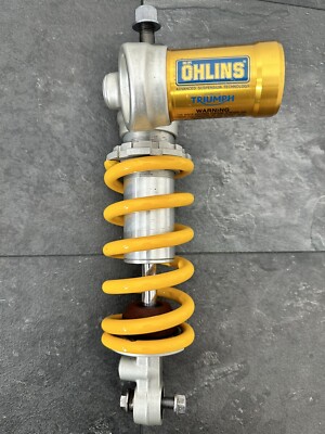 Triumph Street Triple 765 RS 2017 Ohlins Stoßdämpfer hinten 12184 km OEM 765R 765S