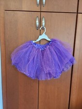 Big Dreamz girls Purple 3 layer Glittery Tutu, dance, costume dress up Polyester