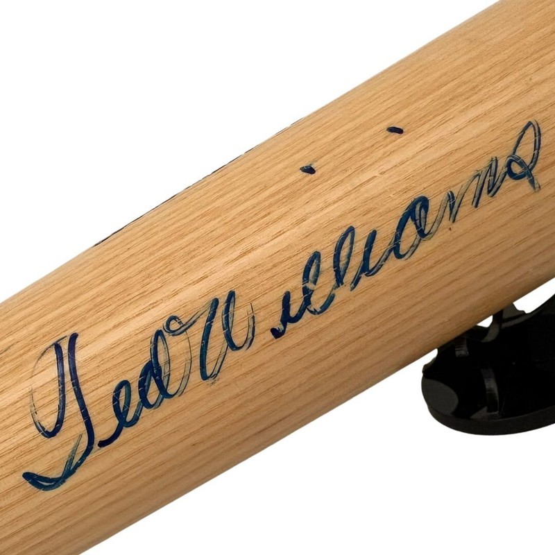 Ted Williams Autographed Louisville Slugger MLB Bat  (PSA)
