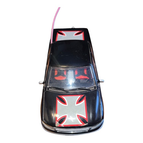 2004 West Coast Chopper Jesse James Remote Controll Black Truck W/Remote Working - Afbeelding 3 van 11