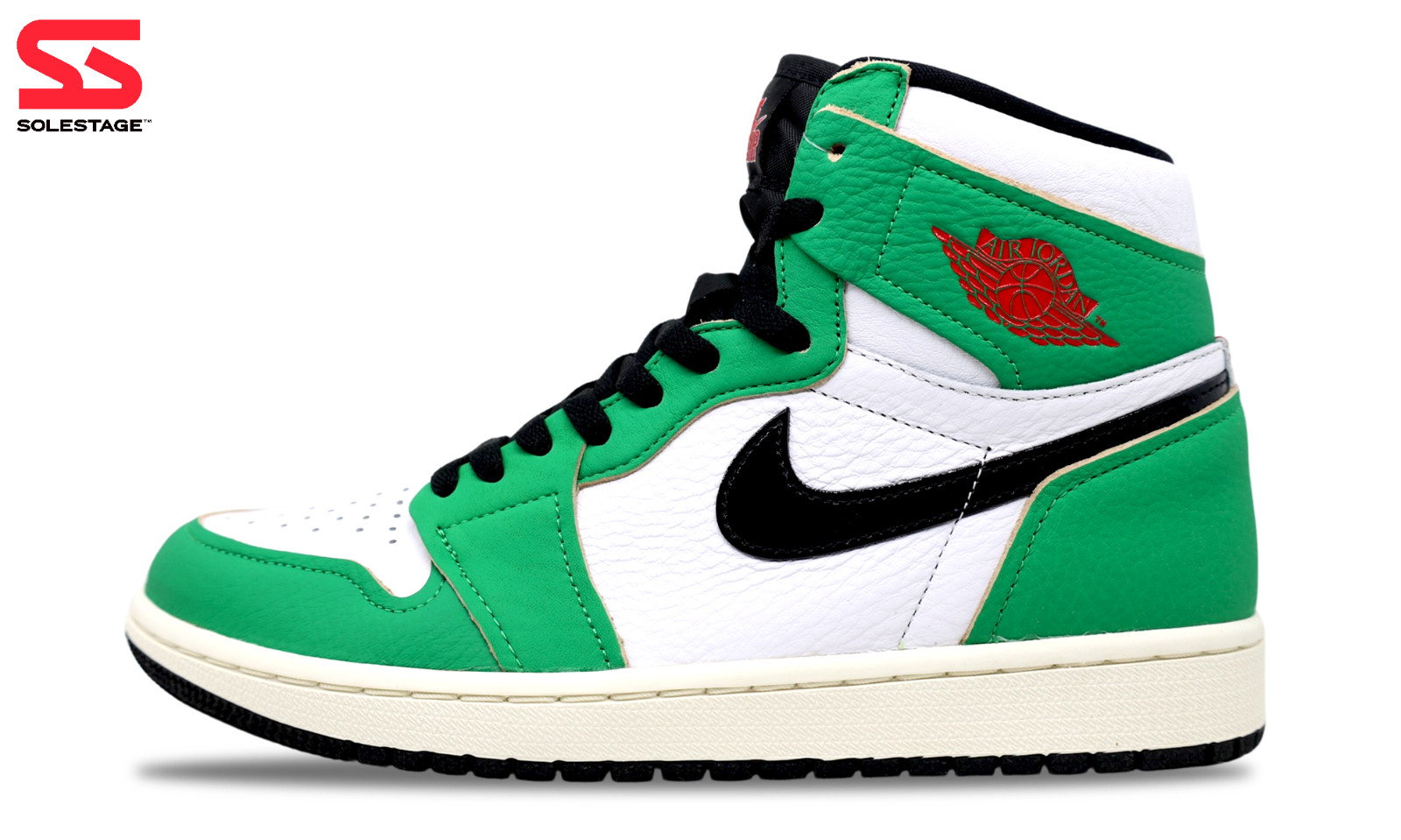 Кроссовки Nike Jordan 1 Retro High Lucky Green (DB4612-300) Женские размеры 9-12