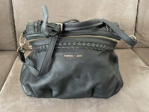 Twinset Borsa grande per donna con borchie Marrone | eBay