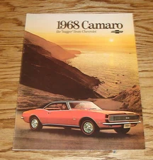 1968 Chevrolet Camaro Sales Brochure 68 Chevy SS Rally Sport
