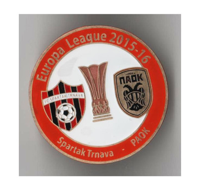 Vintage Pin Badge Football UEFA Champions League Spartak