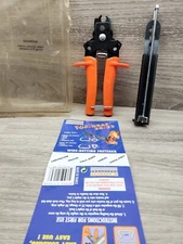 Edma - Top Graf 20/22 Hog Ring Pliers + Mag ( New With Package WEAR AS SHOWN )