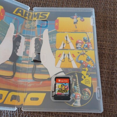 Nintendo Switch ARMS Japanese Games With Box Tested Genuine