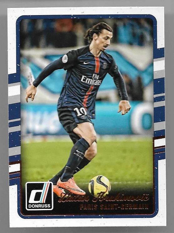 Zlatan Ibrahimovic trading card