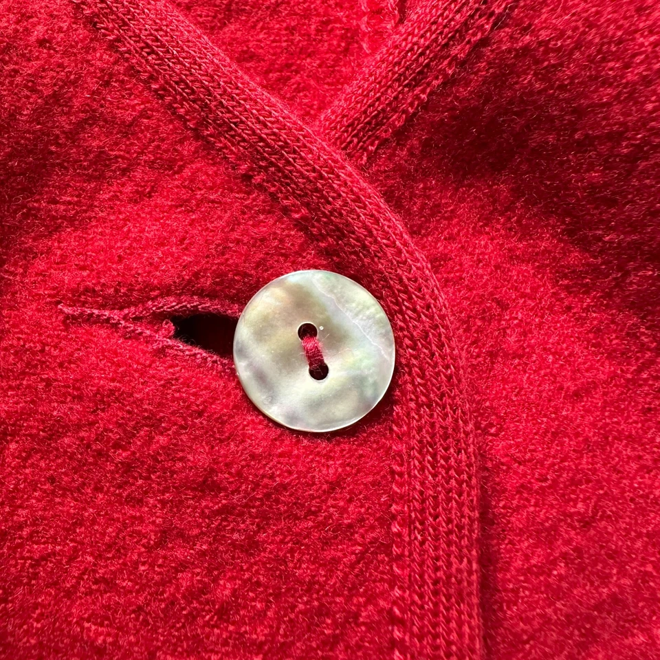 Vintage Geiger 100% Wool Vest Mens 42 Austria 5-Button Melrose Pockets Grandpa - Image 3 of 4