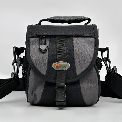 Black LowePro EX 120 Camera Bag for Small SLR/DSLR Cameras, with Shoulder Strap