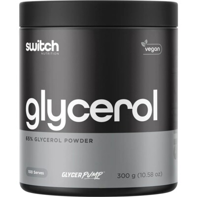 New Switch Nutrition Glycerol 300g 65% Glycerol Powder