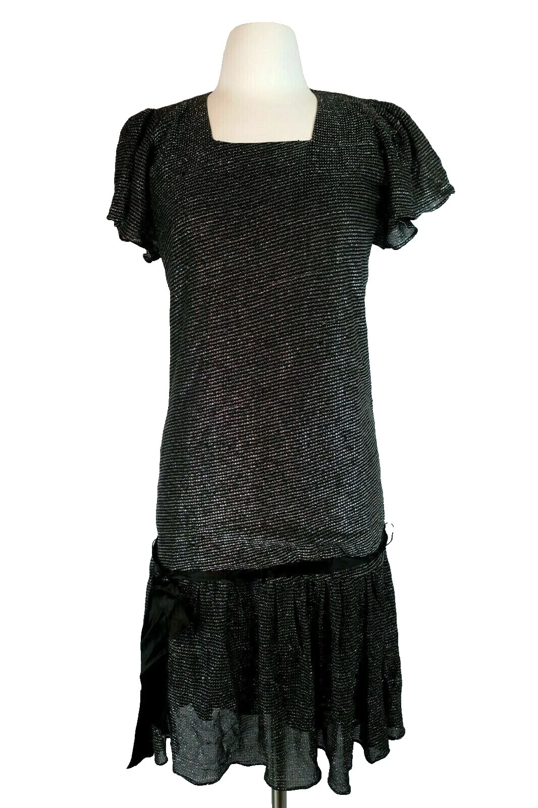 Art Deco Lamé Vintage Clothing, Shoes & Accessories 1920s Decade