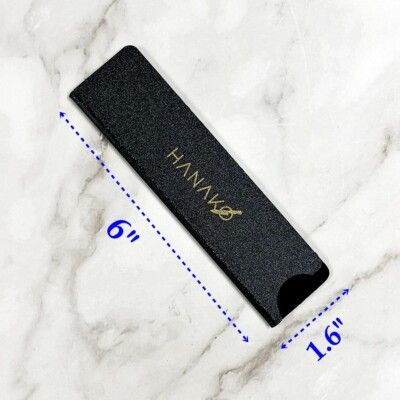 #ad 6 in Knife Edge Guard – Felt Lined ABS Sheath for Paring Peeling Steak Knives $28.99