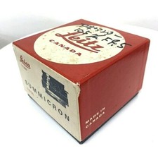   Excellent 4  Box Only Leica SUMMICRON 35    f/2 Lens Box Only From Japan L396