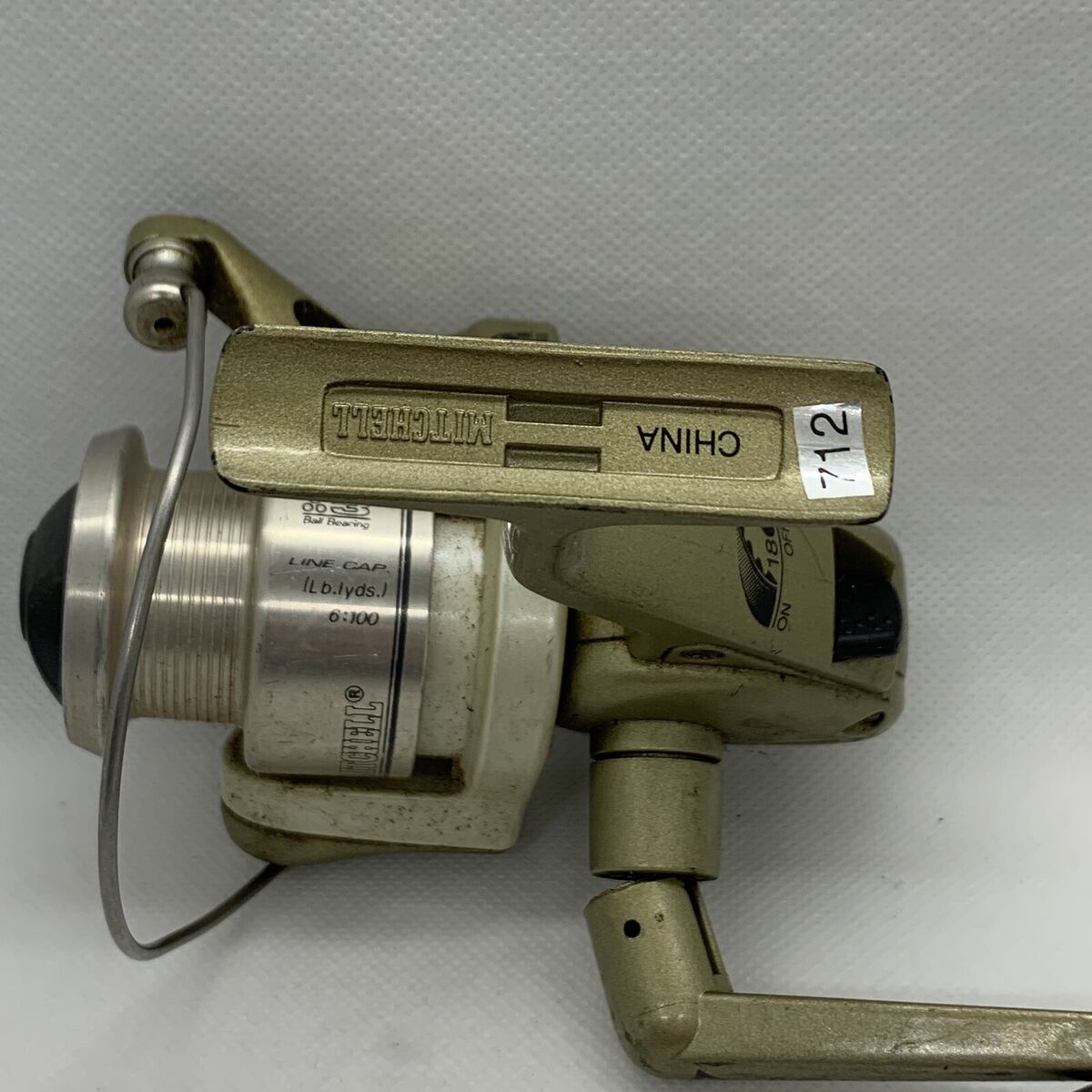 Mitchell T-30 Vintage Spinning Reel 5.14 Ratio Triad 3 Ball Mitchell T-30 Vintage Spinning Reel 5.14 Ratio Triad 3 Ball