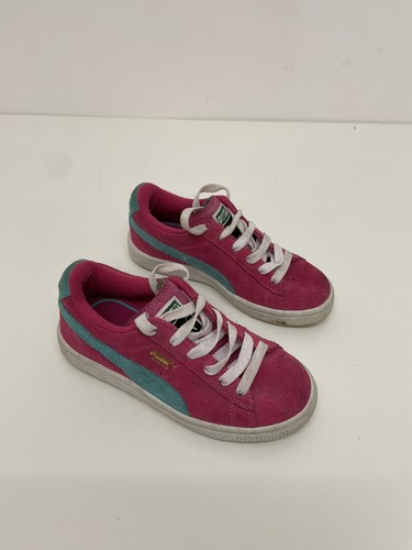 silver glitter puma trainers