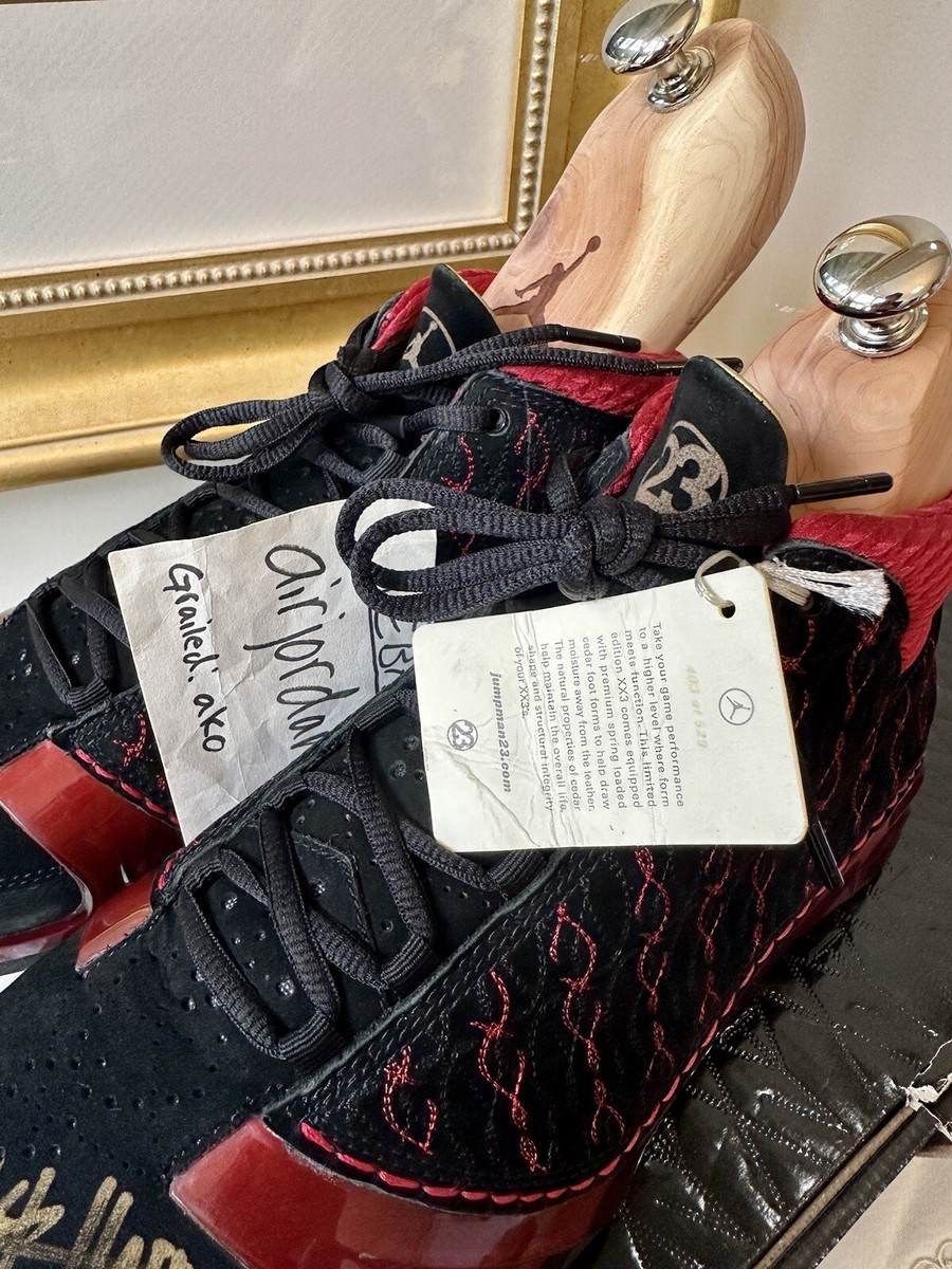 Air Jordan 23 XX3 Premier Finale Bred #403/529 TINKER HATFIELD