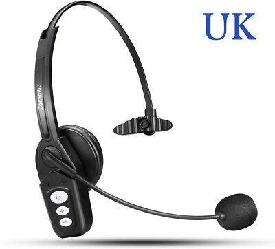 Conambo Voice Clarity 16h Talktime Wireless Headset V5.0 Pro Noise Cancelling Mikrofon
