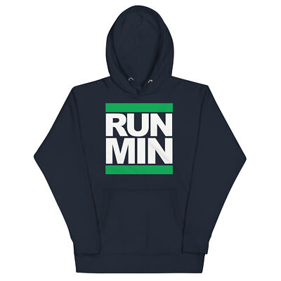 MINNESOTA TIMBERWOLVES Run Style HOODIE T-Wolves Sweatshirt Ant Anthony Edwards