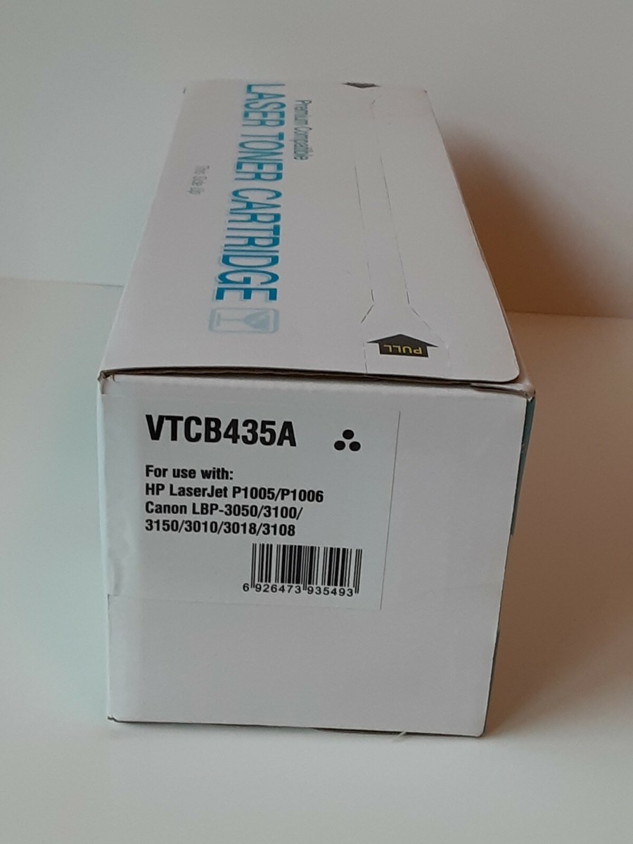 Laser Toner Cartridge - Premium Compatible HP P1005, Canon LBP