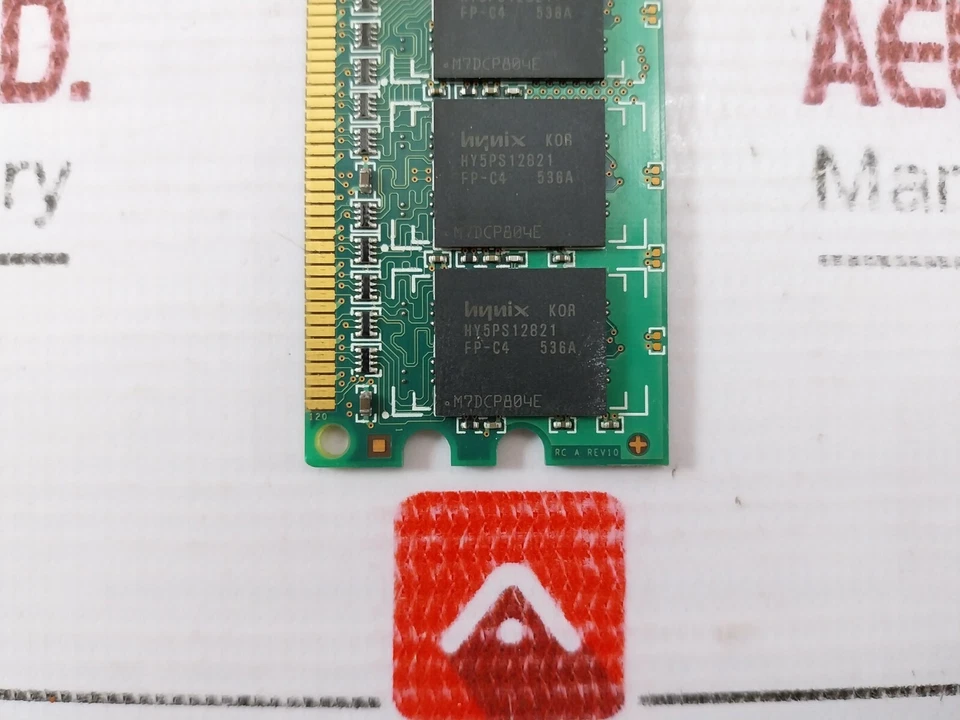HYNIX 512MB Laptop Memory RAM PC2-4200U-444-12 Rev 10 HYMP564U64P8-C4 AB - Image 3 of 4