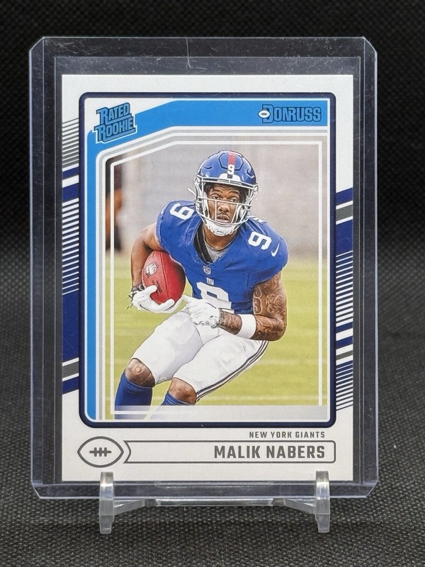2024 Donruss Malik Nabers 3 Card Lot