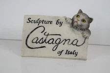 Castagna Cat Sign Display Plaque - In excellent condition