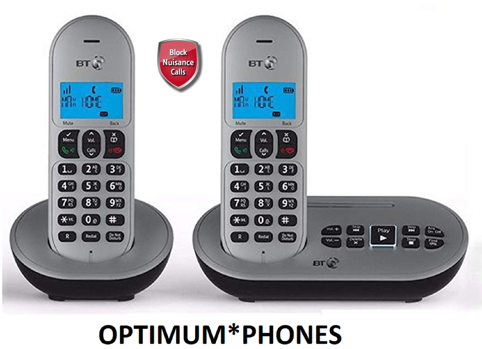 BT3580 BT 3580 Twin Digital Cordless Telephone with Answer Machine eBay