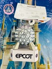2025 Disney Parks Epcot Spaceship Earth Figment Light Up Christmas Ornament