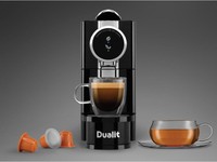 Dualit Café Plus Capsule Machine Compatible W/ Dualit And Nespresso Capsules Dualit Café Plus Capsule Machine Compatible W/ Dualit And Nespresso Capsules