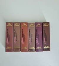 TOO FACED MELTED CHOCOLATE MATTE EYE SHADOW SETS OF 6, 4.9ML EACH,BRAND NEW.