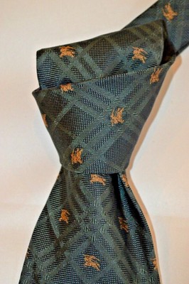 burberry green tie