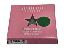 Jeffree Star Artistry Single Crocodile Tears Make Up Eye Shadow Dark Green