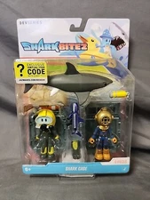 Roblox DevSeries SHARK BITE 2: SHARK CAGE Figure Set W/Exclusive Virtual Code