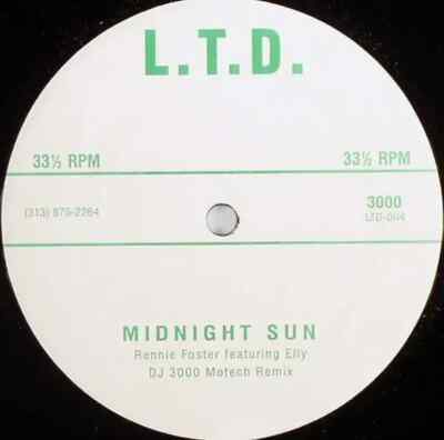 Rennie Foster Featuring Elly Midnight Sun (DJ 3000 Motech Remix) Motech